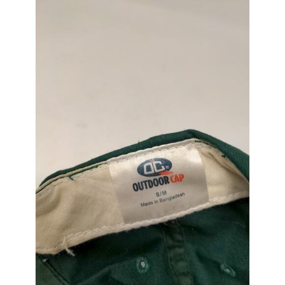 Team MLB Tampa Bay Rays Strapback Hat Outdoor Cap Size S/M Green Embroidered - Picture 11 of 11